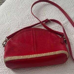 Talbots Red Leather Women's Bag